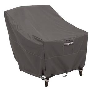 lot 4856 image: Classic Accessories Ravenna Water-Resistant 31.5 Inch Patio Adirondack Chair Cover - Retail $100.75