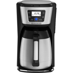 lot 4867 image: BLACKDECKER Black 12 Cup Drip Coffee Maker - Retail $138.01