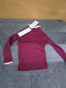 lot 4907 image: Adyson Parker. BURGUNDY PASSION COMBO. STYLE# ACS0001C05. 2T