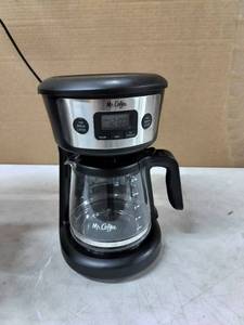 lot 5356 image: Mr.Coffe Black Coffee Pot