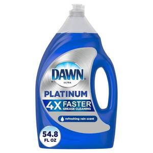 lot 5368 image: Dawn Refreshing Rain Scent Platinum Dishwashing Liquid Dish Soap - 54.8 fl oz 2pk