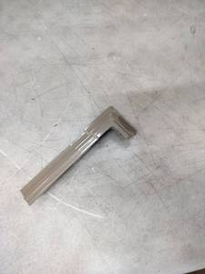 lot 5376 image: Vinyl Fence Posts RDI Fencing Crossover 3.5 in. to 6.5 in. Vinyl Earth Finish Post Trim Base with Round Corner (4-Piece) EATRUE