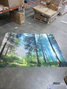 lot 5416 image: Unbranded Forest TapestryBackdrop 70in x 84in