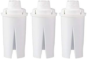 lot 5426 image: Amazon Basics Replacement Water Filters for Water Pitchers, Compatible with Brita - 3-Pack (B07YT16TMS)