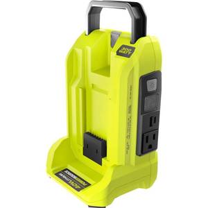 lot 5446 image: Ryobi 300-Watt Powered Inverter for 40-Volt Battery