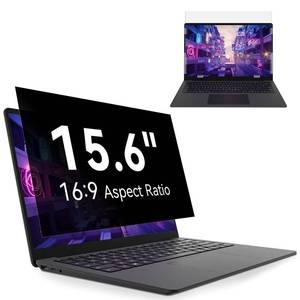 lot 5512 image: Laptop Privacy Screen 15.6 Inch Compatible with HPDellAcerSamsungAsusLenovoToshiba,169 Aspect Removable Anti Glare Blue Light Filter Protector, 15.6 in Laptop Privacy Screen Shield