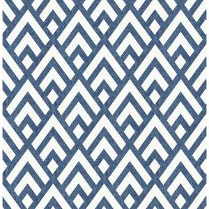 lot 5490 image: Indigo Vinyl Peel & Stick Washable Wallpaper Roll (Covers 30.75 Sq. Ft.)