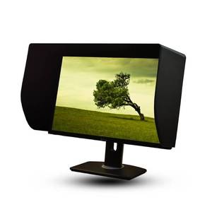 lot 5502 image: iLooker-23E 23&24-inch Ultr-Slim Frame LCD LED Video Monitor Hood Sunshade Sunhood for Dell HP Viewsonic Philips Samsung LG EIZO NEC ASUS ACER BENQ AOC Lenovo, Fits Monitor Frame Width 530-550mm