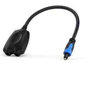 lot 1827 image: Blue Rigger Toslink Digital Optical Audio Splitter Adapter