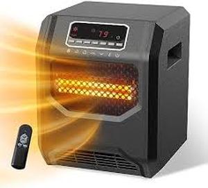 lot 1907 image: WeWarm Quartz Portable Heater With Remote Control
