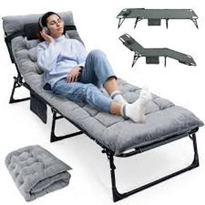 lot 2637 image: Ropoda Grey Camping Cot