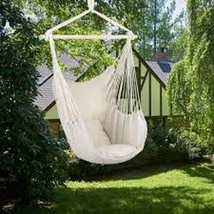 lot 4747 image: Hammock Chair (Beige)