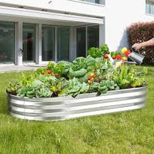 lot 5391 image: Vevor Metal Raised Garden Bed