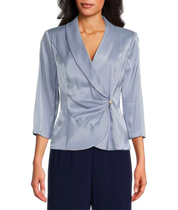 lot 1799 image: Alex Evenings Fancy Jacket In Blue Size Medium