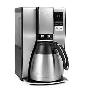 lot 1111 image: Mr. Coffee 10 Cup Thermal Programmable Coffeemaker Stainless Steel