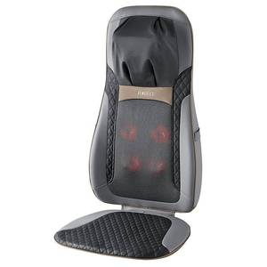 lot 1125 image: Homedics - Shiatsu Elite II Massage Cushion with Heat - GrayBlack