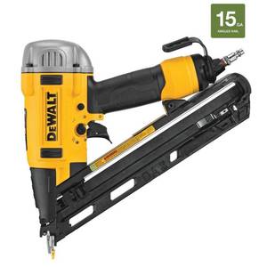 lot 1133 image: Dewalt-DWFP72155 15 Gauge Precision Point Finish Nailer