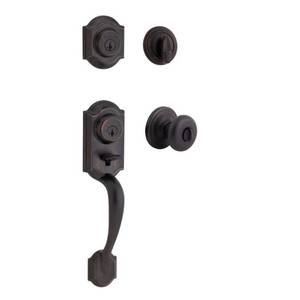 lot 2069 image: Montara Handleset with Juno Knob - 553 Series - Complete Set