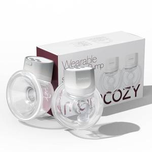 lot 2984 image: Momcozy S12 Pro Hands-Free Breast Pump, Wireless Double Wearable Pump with Comfortable DoubleFit�� Flange, 3 Modes &amp 9 Levels Portable Electric Pump, 24mm, 2 Pack, Gradient Gray Retail&nbsp$189.99