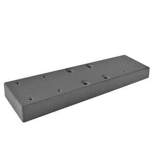 lot 4119 image: Mail Boss 7145 2 Bar, Granite Double Mailbox Post Adapter, Two Box Spreader