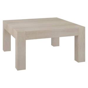lot 4121 image: Langston 34 in. Alder White Square MDF Top Coffee Table - Retail $140.07