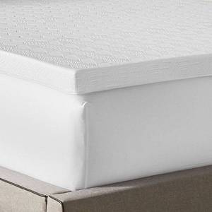 lot 1030 image: LifeSleep 3-Inch Gel-Infused Memory Foam Mattress Topper with Cooling Cover&nbsp(size unknown)