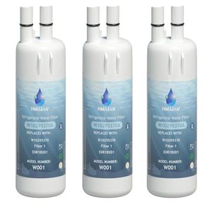 lot 1074 image: W10295370A water filter replacement, Compatible with EDR1RXD1,W10295370,P4RFWB,P8RFWB2L,46-9930,46-9081 3PACK