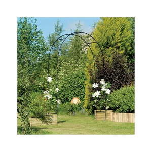 lot 1095 image: Gardman R07707X Easy Garden Arch Black
