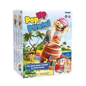 lot 4135 image: TOMY Pop Up Pirate Board Game - Swashbuckling Kids Games for Family Game Night - Kids Activities and Pirate Accessories - Family Board Games for Kids Ages 4 and Up