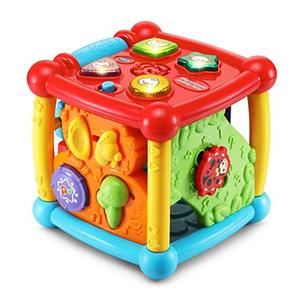 lot 4136 image: VTech Busy Learners Activity Cube (Frustration-free Packaging)