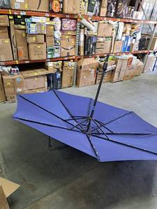 lot 4172 image: Umbrella, Dark Blue. Span 105Inch
