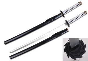 lot 4200 image: Sparkfoam Sword 39 Foam Samurai Sword WhiteBlack Handle w scabbard Basara Masamune LETS PARTY