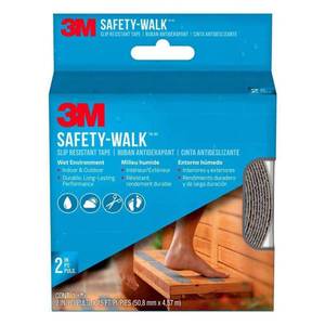lot 4229 image: 3M Gray Anti-Slip Tape 2 W x 180 L 1 pk