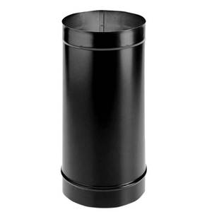 lot 5592 image: DuraVent DuraBlack 48-Inch 6DBK-48 Single Wall Black Stove Pipe Black