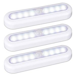 lot 5612 image: STAR-SPANGLED 3 Pack 7 Motion Sensor Lights Indoor Battery Operated, Stick on LED Light for Closet, Stairs, Under Cabinet, Cool White