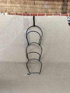 lot 5645 image: Hat Rack Caps Rack Holder,20 Rings Hat Organizer Cap Holder Organizer (Door Hooks and),DoorWallClothes Rod Hanger Storage Hat Organizer for Baseball, Caps, Towel (round, black)