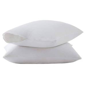 lot 5655 image: Polyester 2-Pack Pillow Protectors - King, White, (21 x 37)
