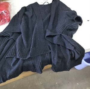 lot 5664 image: Ana Wraps One size Shaw Black
