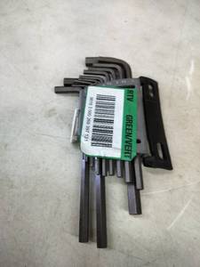 lot 5682 image: Allen Wrench Set Husky 9pc