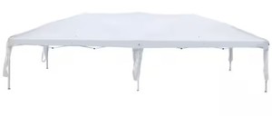 lot 2002 image: Karl home 10 ft. x 20 ft. White Party Wedding Tent Canopy&nbsp(stock photo approximate - model unknown)