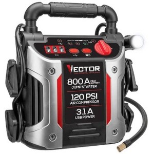 lot 4222 image: VECTOR. 4 IN 1 PORTABLE POWER. 80P A, 120 PSI, 3.1 AMP, LED