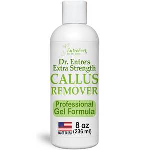 lot 1068 image: Dr. Entres Callus Remover Gel 8oz Extra Strength Callus Remover for Feet, Foot Callus Remover, Foot Care, Pedicure Tools Supplies, Dead Skin Remover