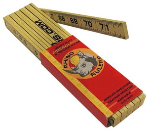 lot 1098 image: Rhino Rulers 55115 Oversize Brick Spacing Ruler