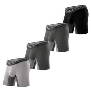 lot 1118 image: BAMBOO COOL Underwear for Men Boxer Briefs Soft Comfortable Mens Underwear Breathable Underwear 4 Pack