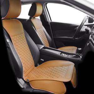 lot 1154 image: Elantrip 2PCs Front Car Seat Covers Leather Car Seat Protector Universal fit for Most Cars SUVs and Trucks Water Proof Seat Protector Whiskey Color
