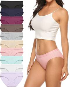 lot 1203 image: Xibing 10 Pack Womens Breathable Underwear Stretch Bikini Panties Low Waist Mesh Hipster Panty(5011M,Color)
