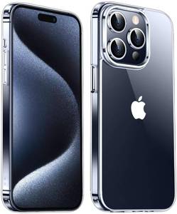 lot 1224 image: Temdan Designed for iPhone 15 Pro Max Case Clear, Non-Yellowing Military-Grade Drop Protection Slim Thin Shockproof Protective Cover Phone Case for iPhone 15 Pro Max Case