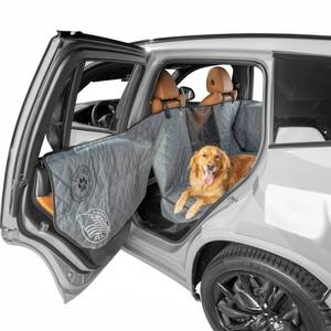 lot 1252 image: Ruff Liners Dog Car Seat Cover for Back Seat - Dog Hammock for Car - Dog Seat Cover and Door Protection for Sedans, Mid-Size SUV, Mid-Size Trucks