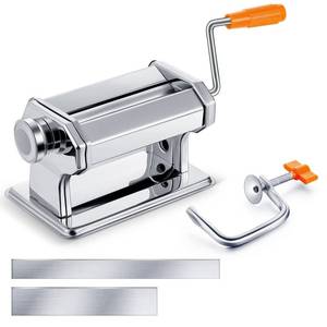 lot 1305 image: Polymer Clay Roller Machine Clay Presser Machine with Polymer Clay Cutters Clay Conditioning Machine 15 cm 5.91 Inch Wide Roller Thin 1 to 3 MM 6 Thickness Options for Craft Projects Clay Tools