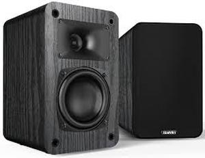 lot 1082 image: Saiyin Bookshelf Speakers Black